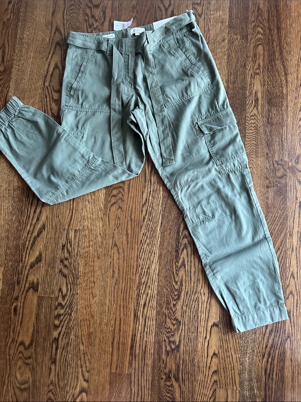 Ann Taylor Loft Olive Green women’s  Cargo Jogger Pants Size 6